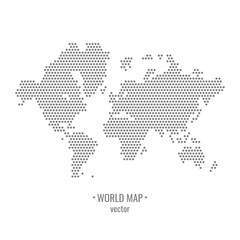 Obraz na płótnie Canvas World map vector