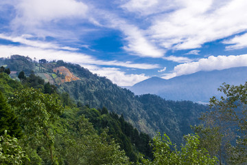rural landscape of Guatemala