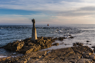 Locmariaquer, l'entrée du Golfe du Morbihan