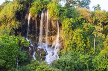 Pha Charoen Waterfall at National Park, Mae Sot, Tak, Thailand