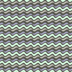 Wavy line pastel seamless pattern