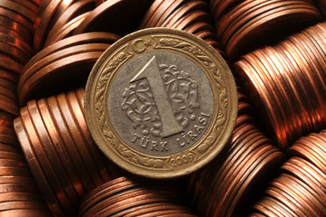 Türk lirası Turkish lira ليرة تركية Türkische Τουρκική λίρα Money Turchia...