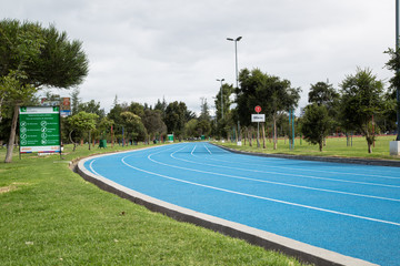 Leichtathletikbahn Park La Carolina; Quito, Ecuador 