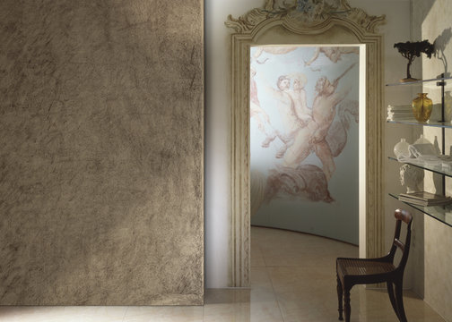 Ambiente con affresco
