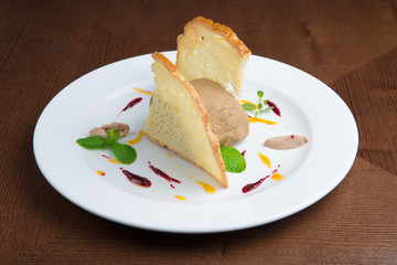 pate with toast

