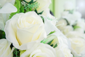 Artificial Flowers In the fresh flower decorations