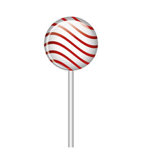 lollipop candy sweet isolated icon vector illustration design