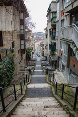 Fototapeta na wymiar Stairs in the City