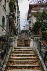 Fototapeta na wymiar Stairs in the City