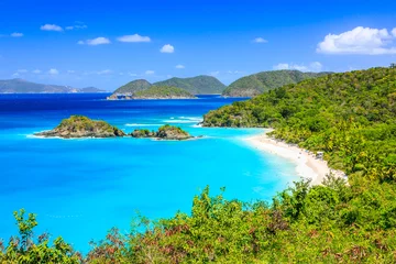  Caraïben, Trunk Bay op het eiland St John, Amerikaanse Maagdeneilanden © SCStock