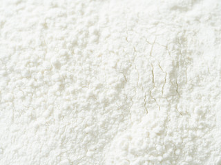 texture of white wheat flour, powder