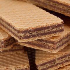 Wafer closeup on white
