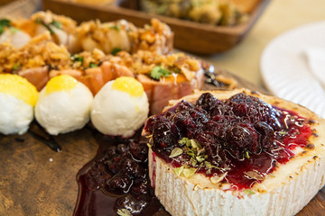 cheese tuna and chichen entries