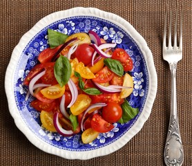 Tomato salad.