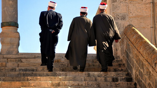 Geistliche unterwegs in der Heiligen Stadt Jerusalem