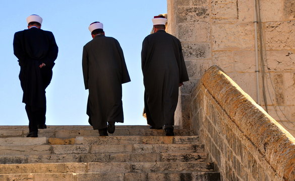 Geistliche unterwegs in der Heiligen Stadt Jerusalem
