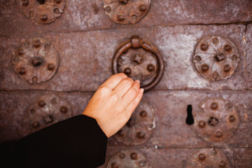 Nice rusty iron door