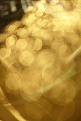 golden blur background