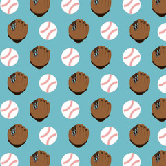 baseball club glove and ball design vector illustration eps 10