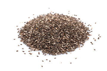 Chia seeds closeup
