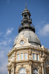 Obraz premium Ayuntamiento de Cartagena city hall at Murcia Spain