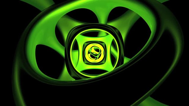 VJ Loops-Spinning Cubes v3