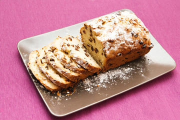 cake on a plate