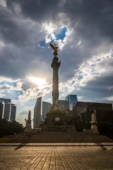 Rolgordijnen Angel of Independence Monument - Mexico City, Mexico © diegograndi
