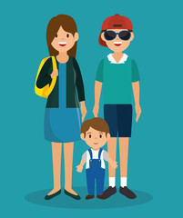 summer vacations holiday poster vector illustration design