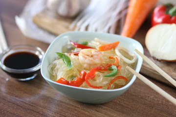 noodles wok