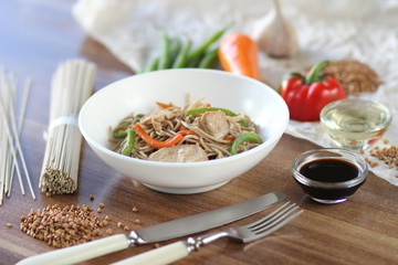 noodles wok