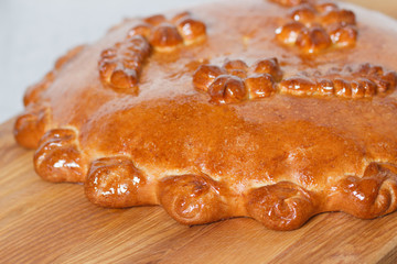 indoor cake after baking