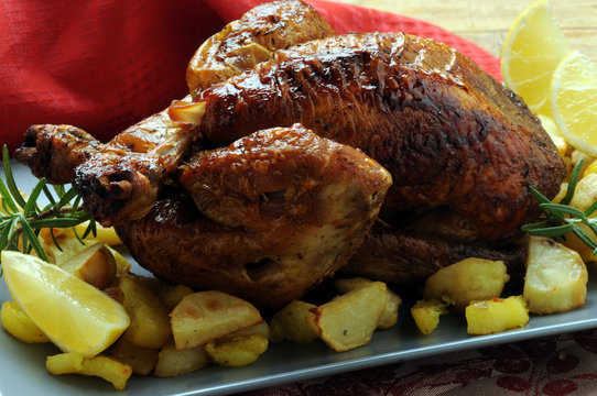 Ayam panggang Roast chicken دجاجة مشوية Pollastre rostit Pollo arrosto Brath&auml;hnchen asado