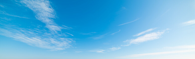 blue sky and white clouds