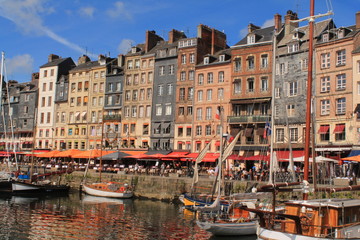 Vieux bassin d'Honfleur, France