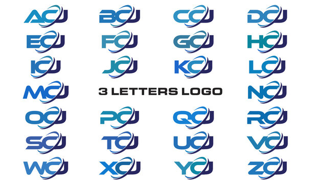 3 letters modern generic swoosh logo ACJ, BCJ, CCJ, DCJ, ECJ, FCJ, GCJ, HCJ, ICJ, JCJ, KCJ, LCJ, MCJ, NCJ, OCJ, PCJ, QCJ, RCJ, SCJ, TCJ, UCJ, VCJ, WCJ, XCJ, YCJ, ZCJ