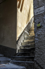 Narrow Stairs Vernazza Italy