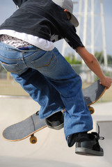 Skateboarding