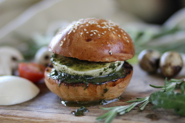 Vegetarian burger 