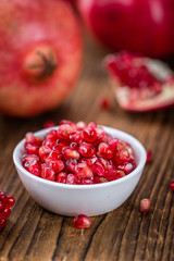 Pomegranate (selective focus)