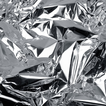 Aluminum Foil Crumpled