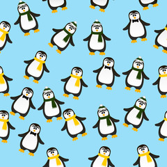 cute Christmas penguin