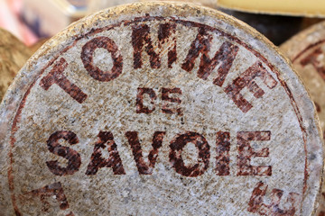 Frenche cheese. Tome de Savoie. 