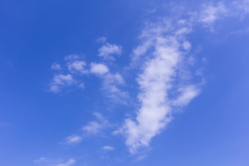 cloud with blue sky