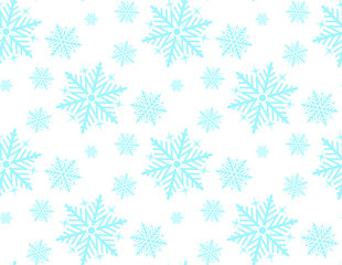 seamless Merry Christmas and New Year Background