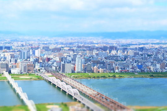 大阪の都市風景