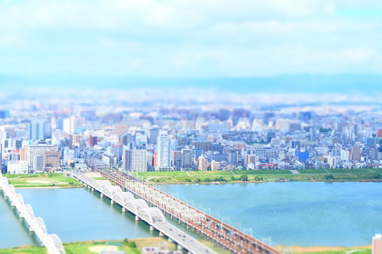 大阪の都市風景
