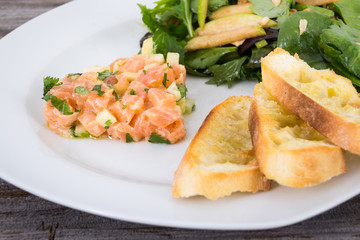 salmon tartare