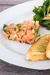 salmon tartare