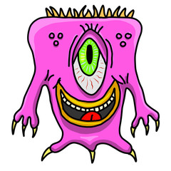 Monster Orange or alien